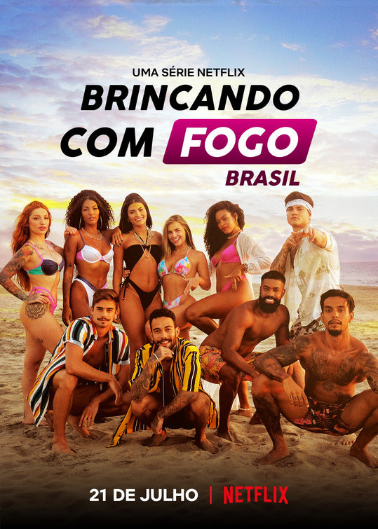 1000 piece jigsaw puzzle for tv poster: Too Hot to Handle Brazil