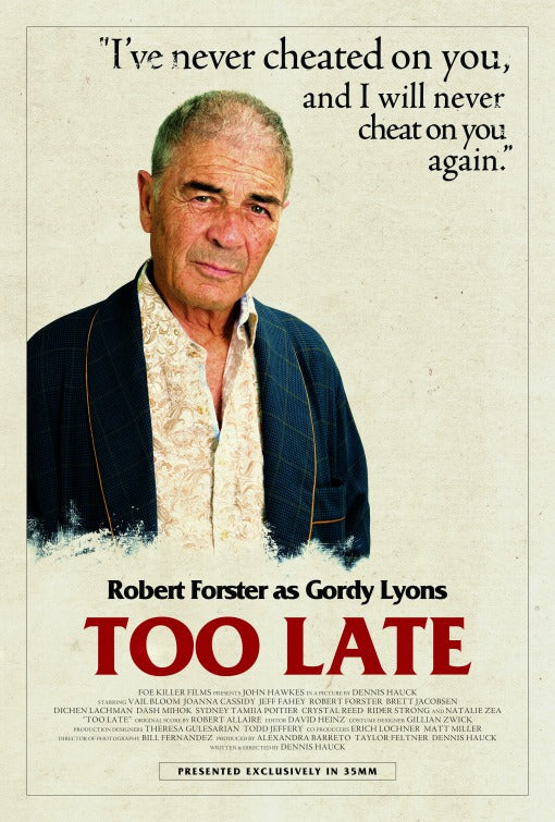 1000 piece jigsaw puzzle for the movie poster: Too Late (2016) ver5