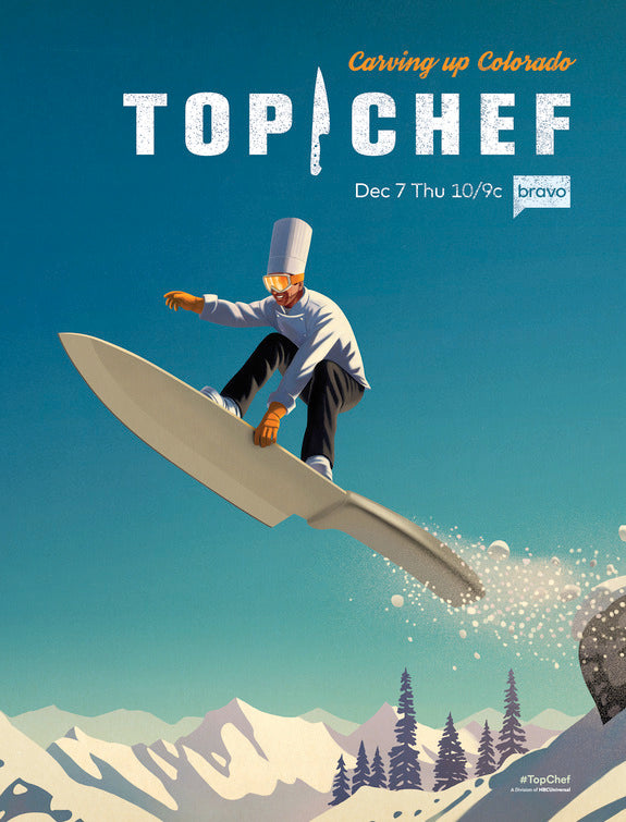 1000 piece jigsaw puzzle for tv poster: Top Chef, ver8
