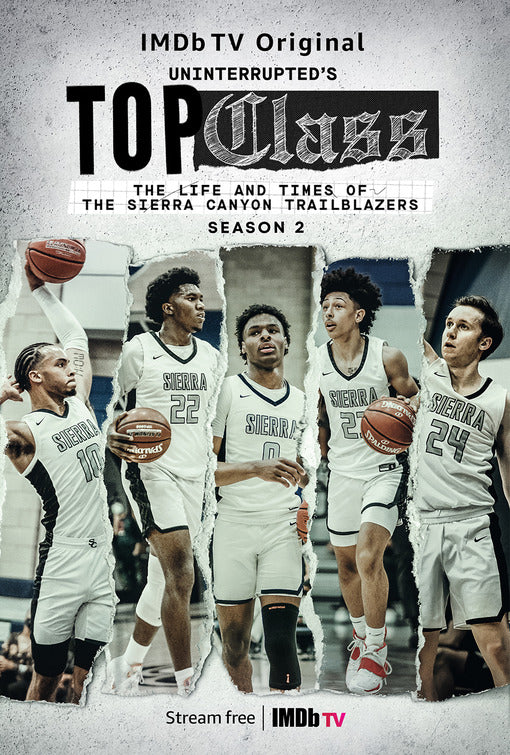 1000 piece jigsaw puzzle for tv poster: Top Class: The Life and Times of the Sierra Canyon Trailblazers
