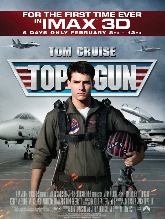 1000 piece jigsaw puzzle for the movie poster: Top Gun (1986) ver3