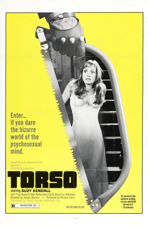 the movie poster: Torso (1973)