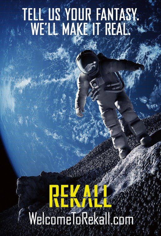 1000 piece jigsaw puzzle for the movie poster: Total Recall (2012) ver3