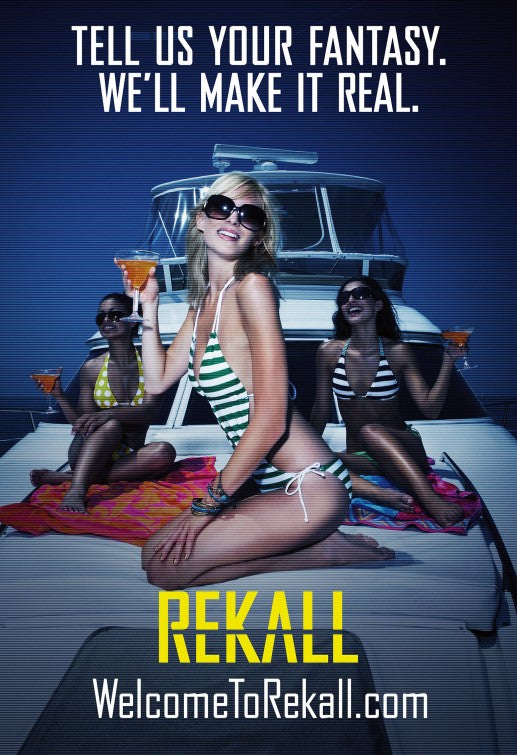 1000 piece jigsaw puzzle for the movie poster: Total Recall (2012) ver8