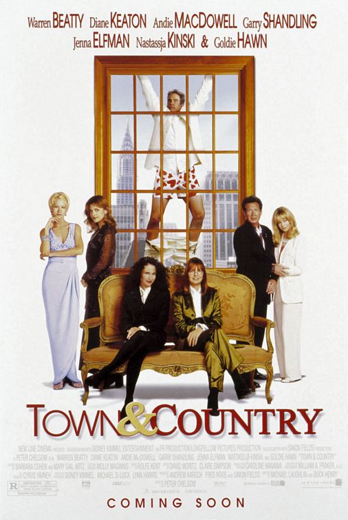 the movie poster: Town & Country (2001) ver1