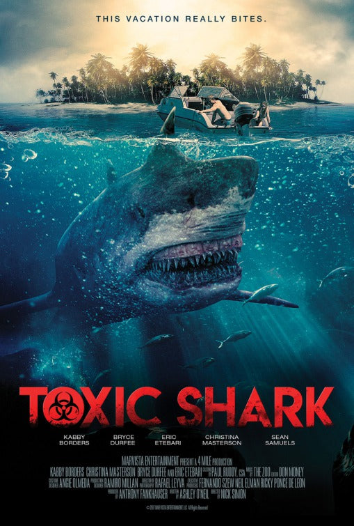 1000 piece jigsaw puzzle for tv poster: Toxic Shark