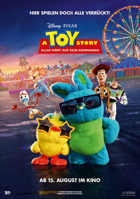 1000 piece jigsaw puzzle for the movie poster: Toy Story 4 (2019) ver21