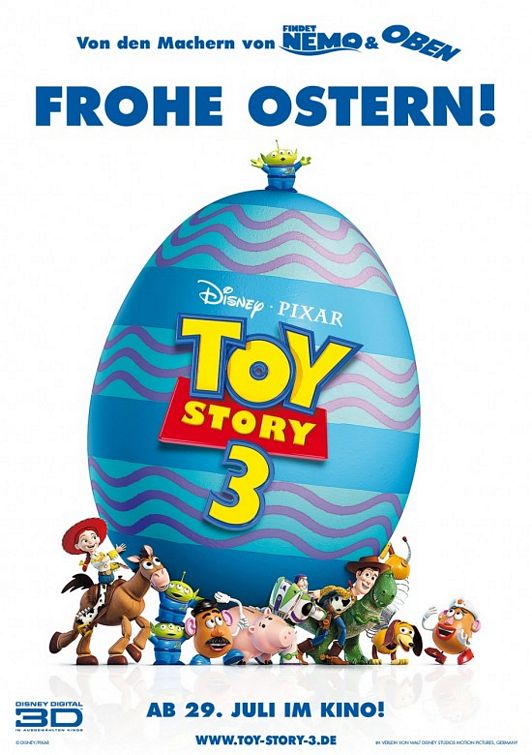 1000 piece jigsaw puzzle for the movie poster: Toy Story 3 (2010) ver24