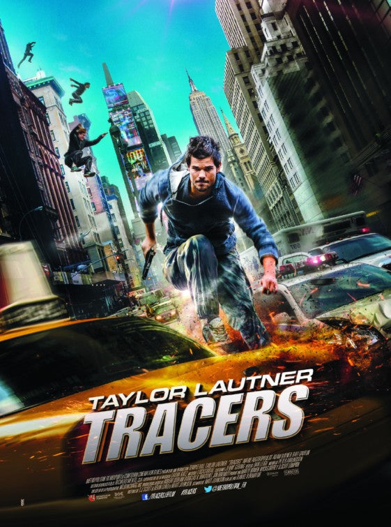 1000 piece jigsaw puzzle for the movie poster: Tracers (2014) ver2