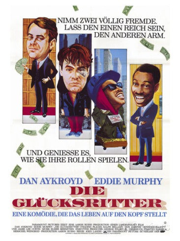 1000 piece jigsaw puzzle for the movie poster: Trading Places (1983) ver3