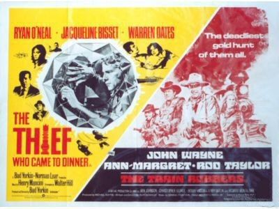 the movie poster: The Train Robbers (1973) ver3