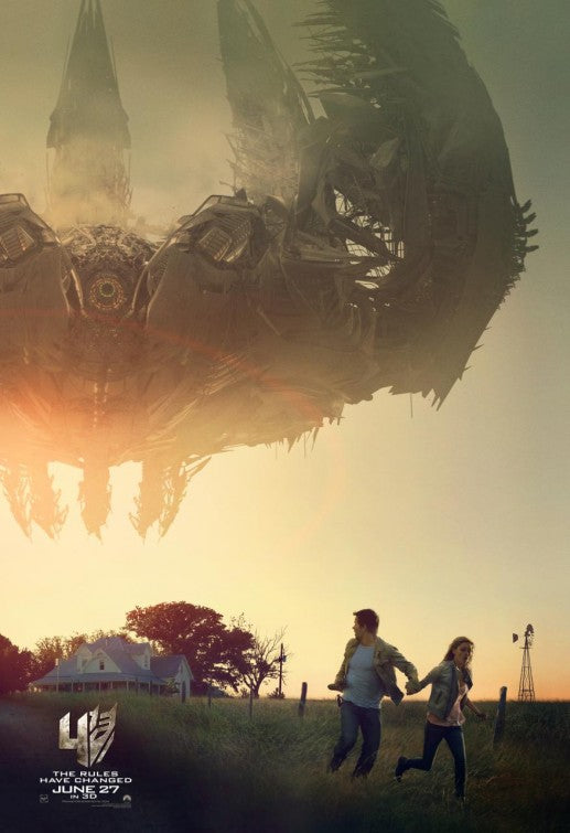 1000 piece jigsaw puzzle for the movie poster: Transformers: Age of Extinction (2014) ver9