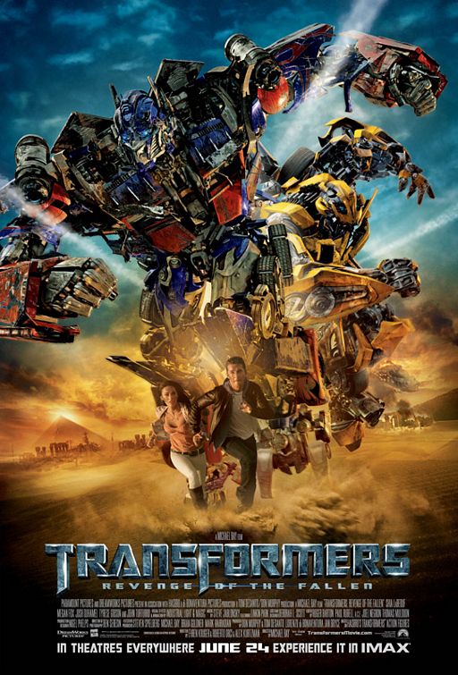 1000 piece jigsaw puzzle for the movie poster: Transformers: Revenge of the Fallen (2009) ver9
