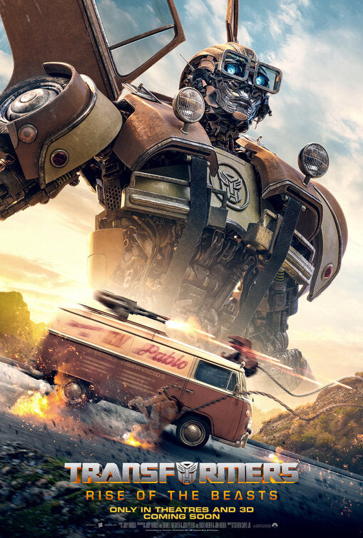1000 piece jigsaw puzzle for the movie poster: Transformers: Rise of the Beasts (2023) ver14