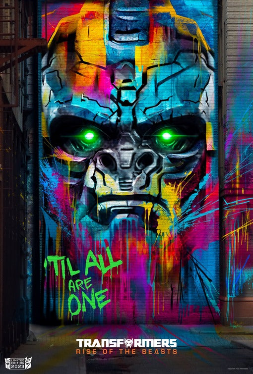 1000 piece jigsaw puzzle for the movie poster: Transformers: Rise of the Beasts (2023) ver24