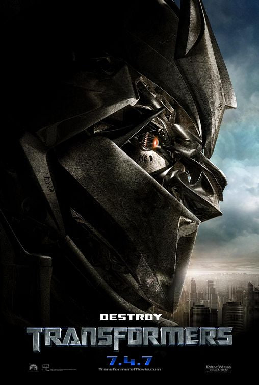 the movie poster: Transformers (2007) ver5