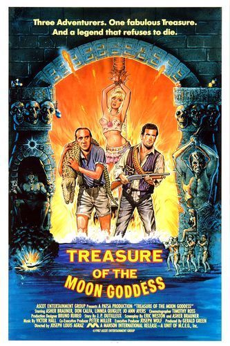 the movie poster: Treasure of the Moon Goddess (1987)