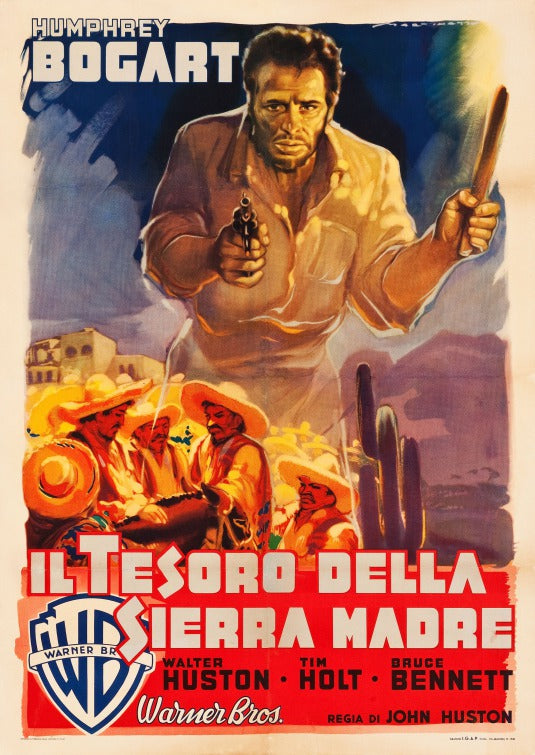 1000 piece jigsaw puzzle for the movie poster: The Treasure of the Sierra Madre (1948) ver2