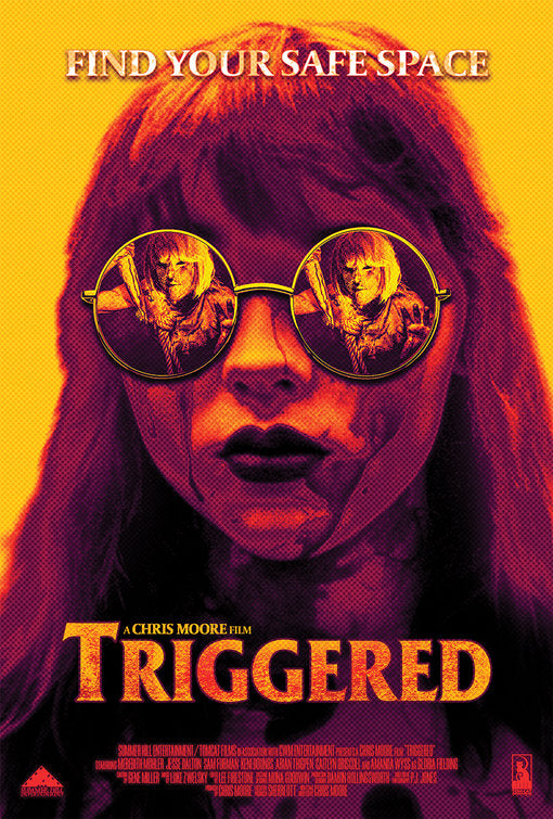 1000 piece jigsaw puzzle for the movie poster: Triggered (2019) ver2