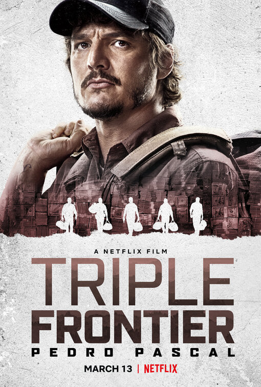 1000 piece jigsaw puzzle for tv poster: Triple Frontier, ver8
