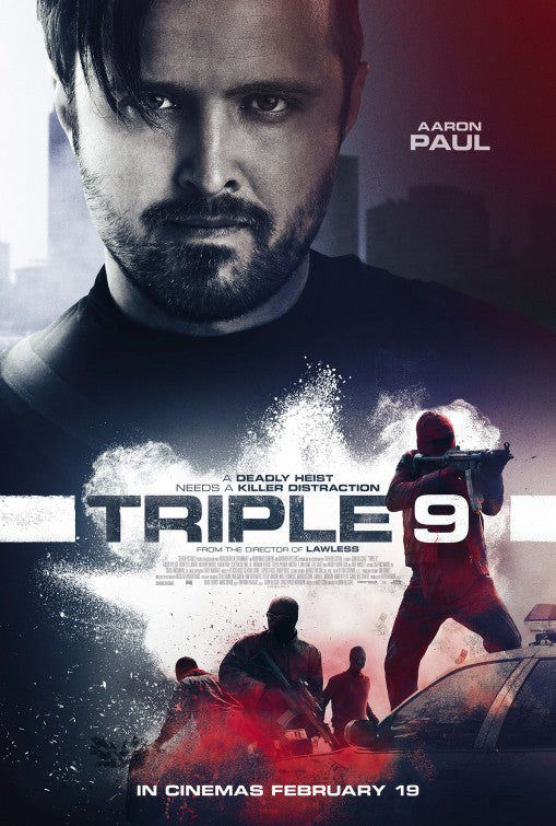1000 piece jigsaw puzzle for the movie poster: Triple 9 (2016) ver3