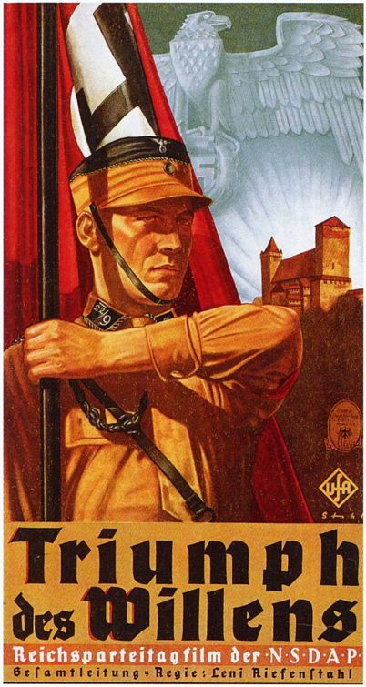 1000 piece jigsaw puzzle for the movie poster: Triumph of the Will (1935)