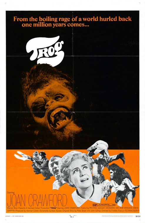 the movie poster: Trog (1970)