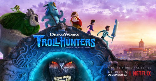 1000 piece jigsaw puzzle for tv poster: Trollhunters, ver14
