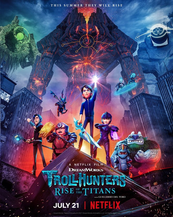 1000 piece jigsaw puzzle for tv poster: Trollhunters, ver20