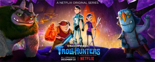 1000 piece jigsaw puzzle for tv poster: Trollhunters, ver5