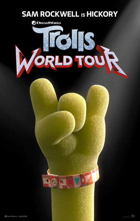 1000 piece jigsaw puzzle for the movie poster: Trolls World Tour (2020) ver15
