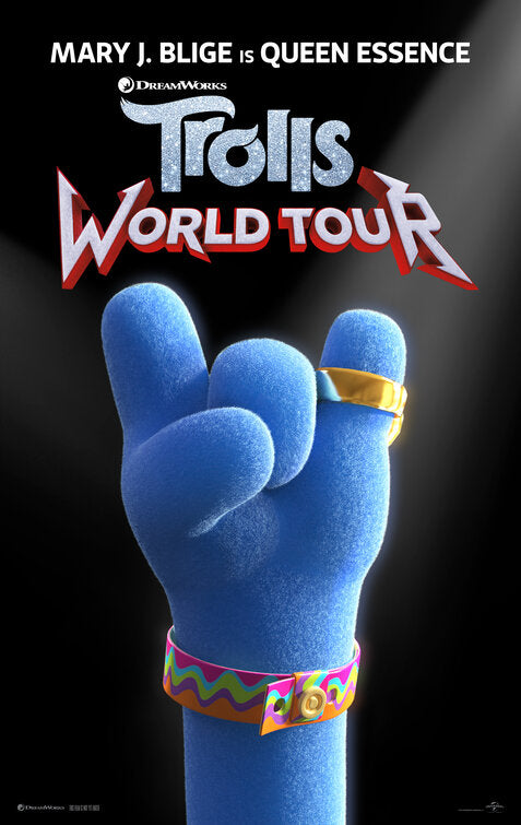 1000 piece jigsaw puzzle for the movie poster: Trolls World Tour (2020) ver18