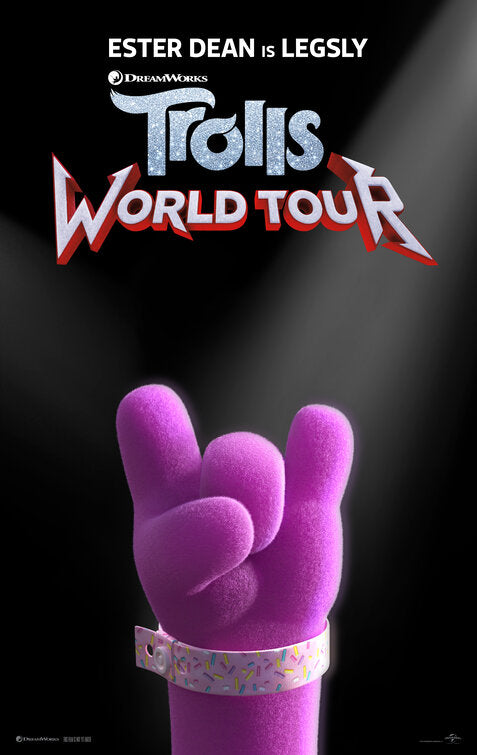 1000 piece jigsaw puzzle for the movie poster: Trolls World Tour (2020) ver2
