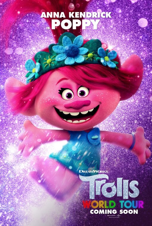 1000 piece jigsaw puzzle for the movie poster: Trolls World Tour (2020) ver28