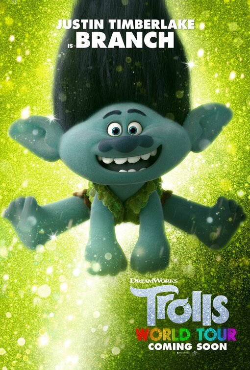 1000 piece jigsaw puzzle for the movie poster: Trolls World Tour (2020) ver30