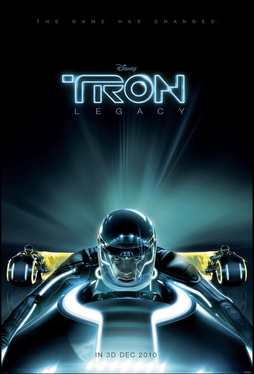1000 piece jigsaw puzzle for the movie poster: Tron Legacy (2010)