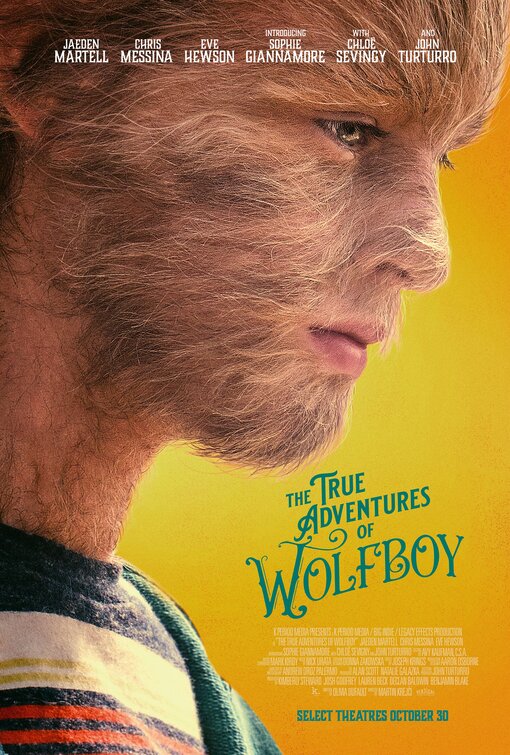 1000 piece jigsaw puzzle for the movie poster: The True Adventures of Wolfboy (2020)