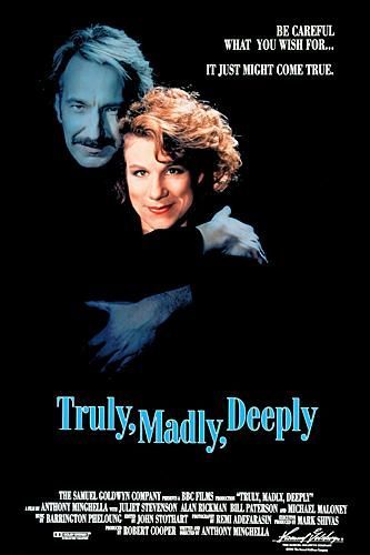 the movie poster: Truly Madly Deeply (1991) ver2