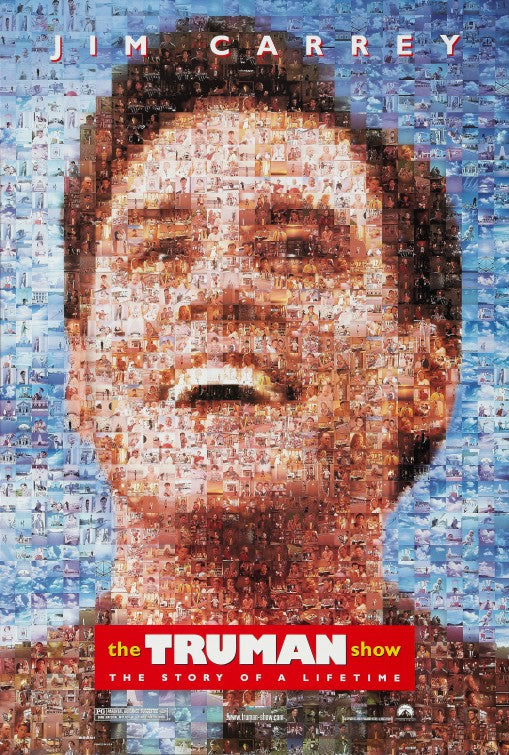 the movie poster: The Truman Show (1998) ver1