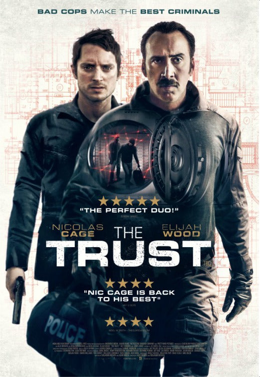 1000 piece jigsaw puzzle for the movie poster: The Trust (2016) ver2