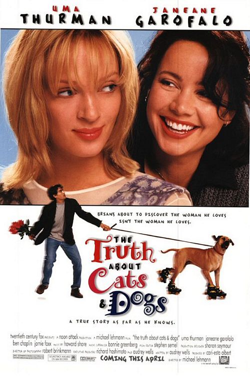 the movie poster: The Truth About Cats And Dogs (1996)