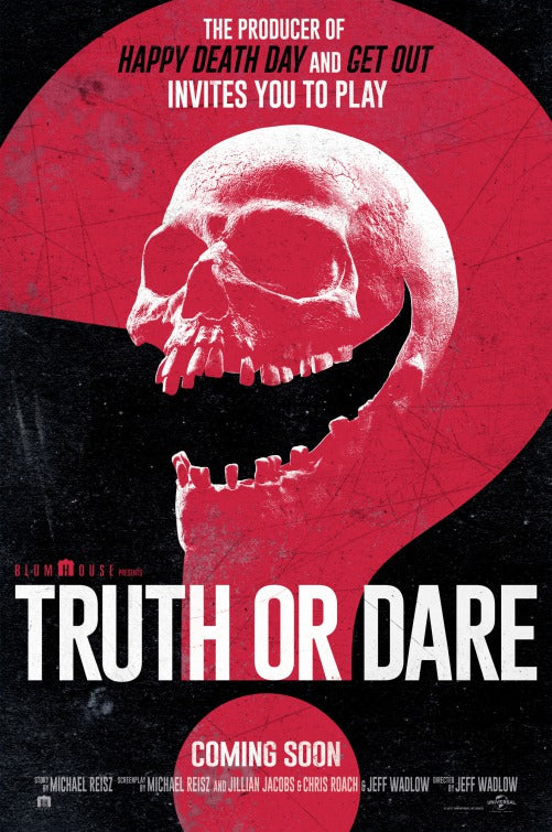 1000 piece jigsaw puzzle for the movie poster: Truth or Dare (2018) ver2