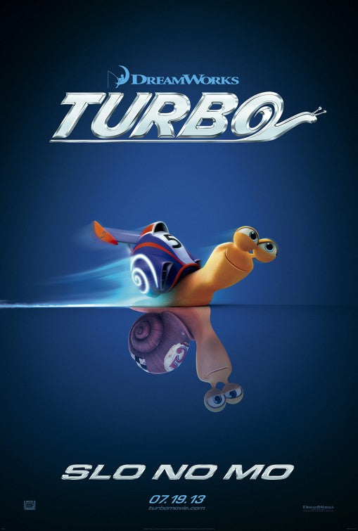 1000 piece jigsaw puzzle for the movie poster: Turbo (2013)