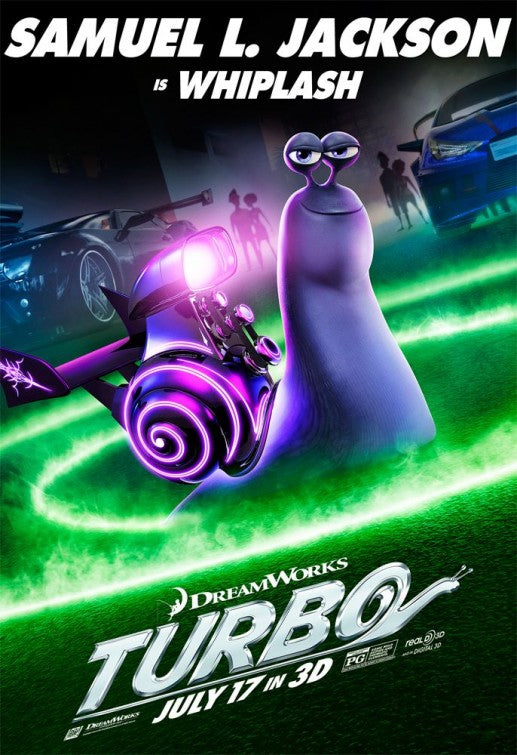 1000 piece jigsaw puzzle for the movie poster: Turbo (2013) ver4