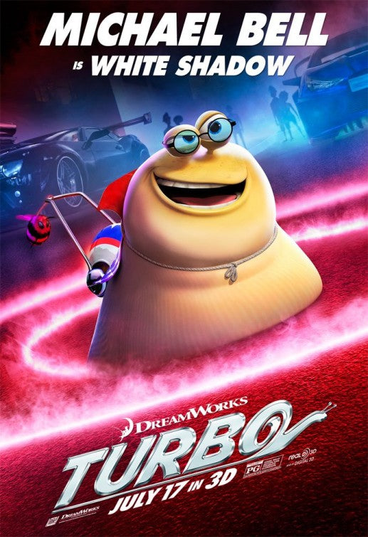 1000 piece jigsaw puzzle for the movie poster: Turbo (2013) ver7