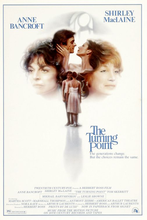 the movie poster: The Turning Point (1977)