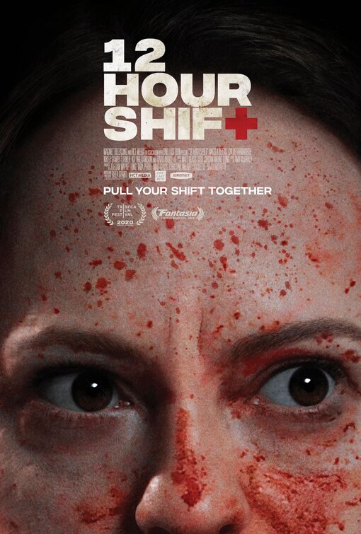1000 piece jigsaw puzzle for the movie poster: 12 Hour Shift (2020)