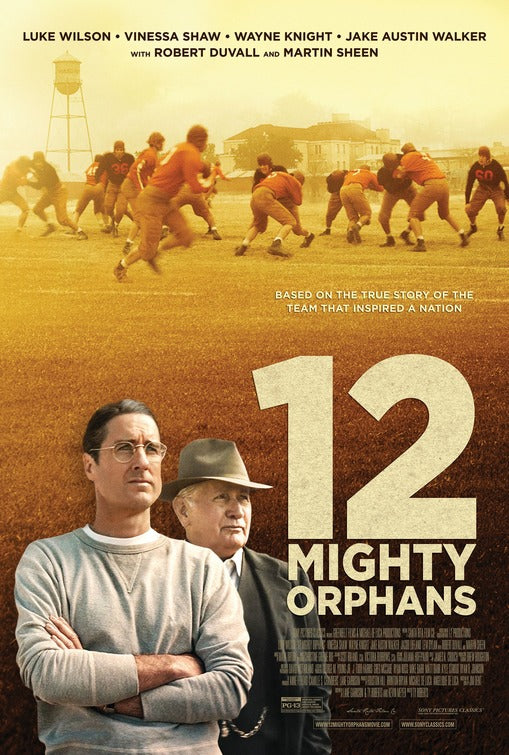 1000 piece jigsaw puzzle for the movie poster: 12 Mighty Orphans (2021)
