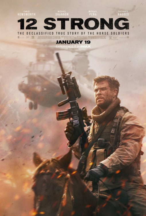 1000 piece jigsaw puzzle for the movie poster: 12 Strong (2018) ver5