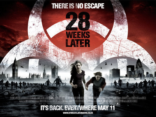 the movie poster: 28 Weeks Later (2007) ver5